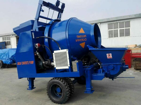 Small Concrete Mixer Pump