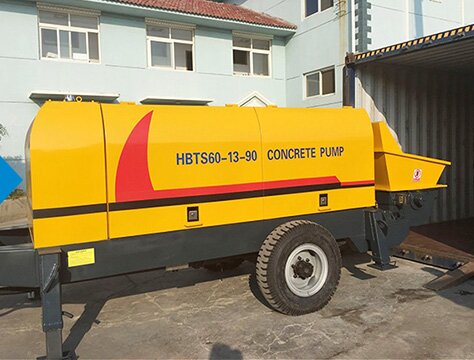  HBTS60-SR Concrete Trailer Pump